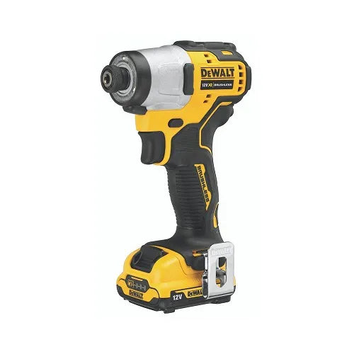 Dewalt DCK2110L2T-QW ელ-სახრახნისი 12V 3.0Ah ელემენტით