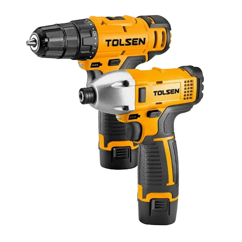 TOLSEN TOL2131-79038 ხრახნმჭერის ნაკრები 2 ცალიანი ელემენტზე 12V