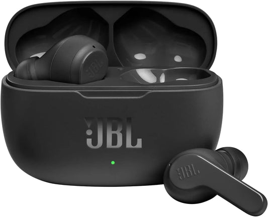 უსადენო ყურსასმენი JBL Wave 200 TWS-Black (JBLW200TWSBLK)