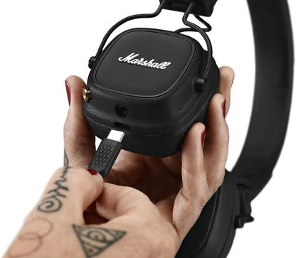 ყურსასმენი Marshall Major IV Black