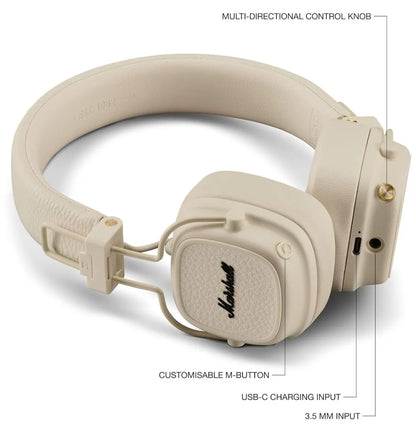 Headphones Marshall Major V White