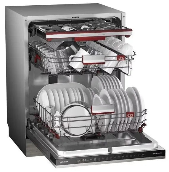 ჭურჭლის სარეცხი მანქანა (ჩასაშენებელი) TOSHIBA DW-14B4(B)-CIS